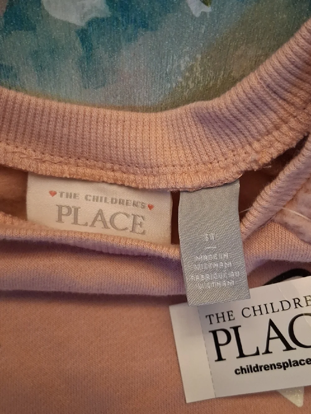 The Children's Place Blush Pink Sherpa Fox Sweatshirt